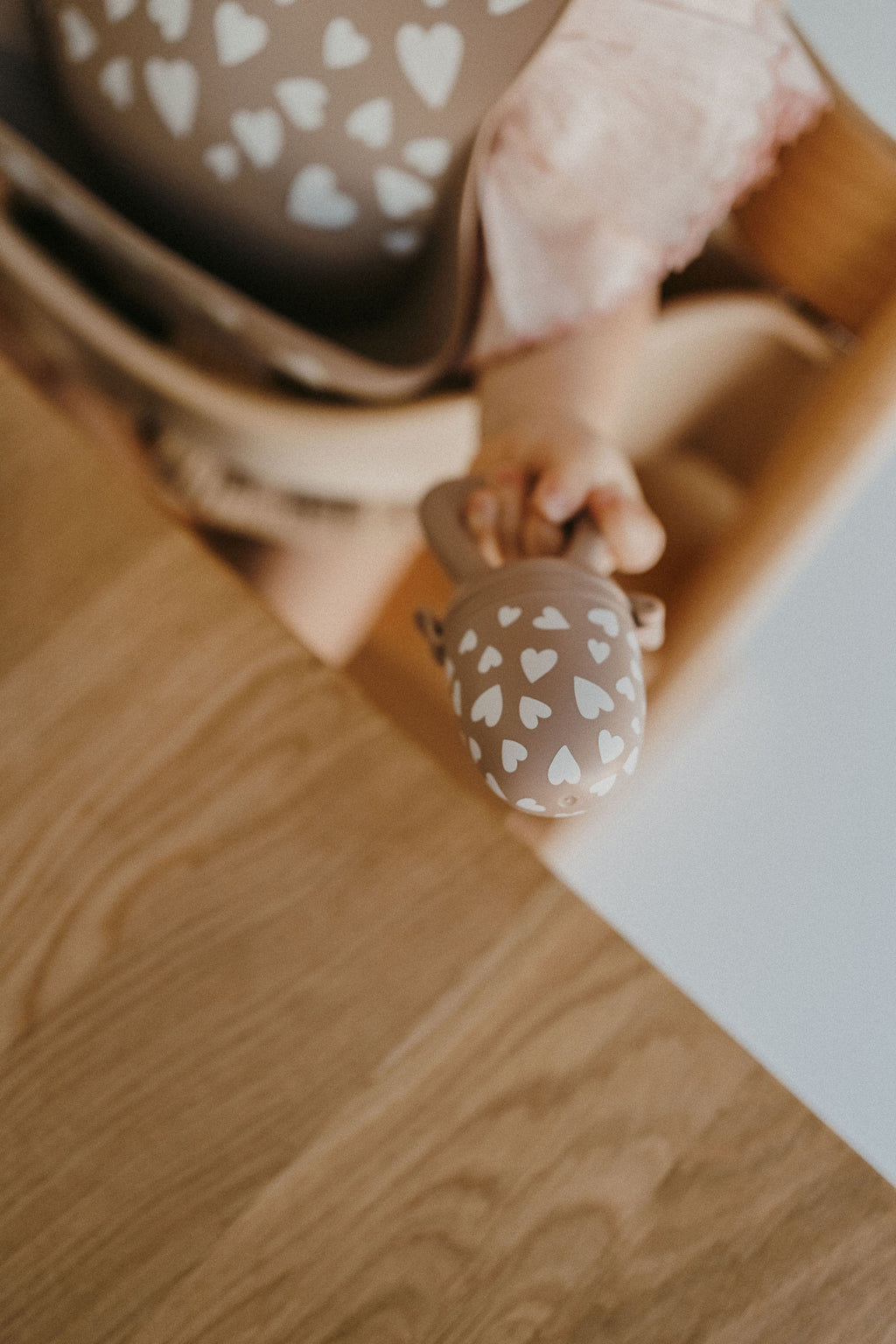 Tétine grignoteuse Coeur Taupe