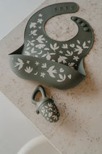 Bavoir en Silicone Birdy