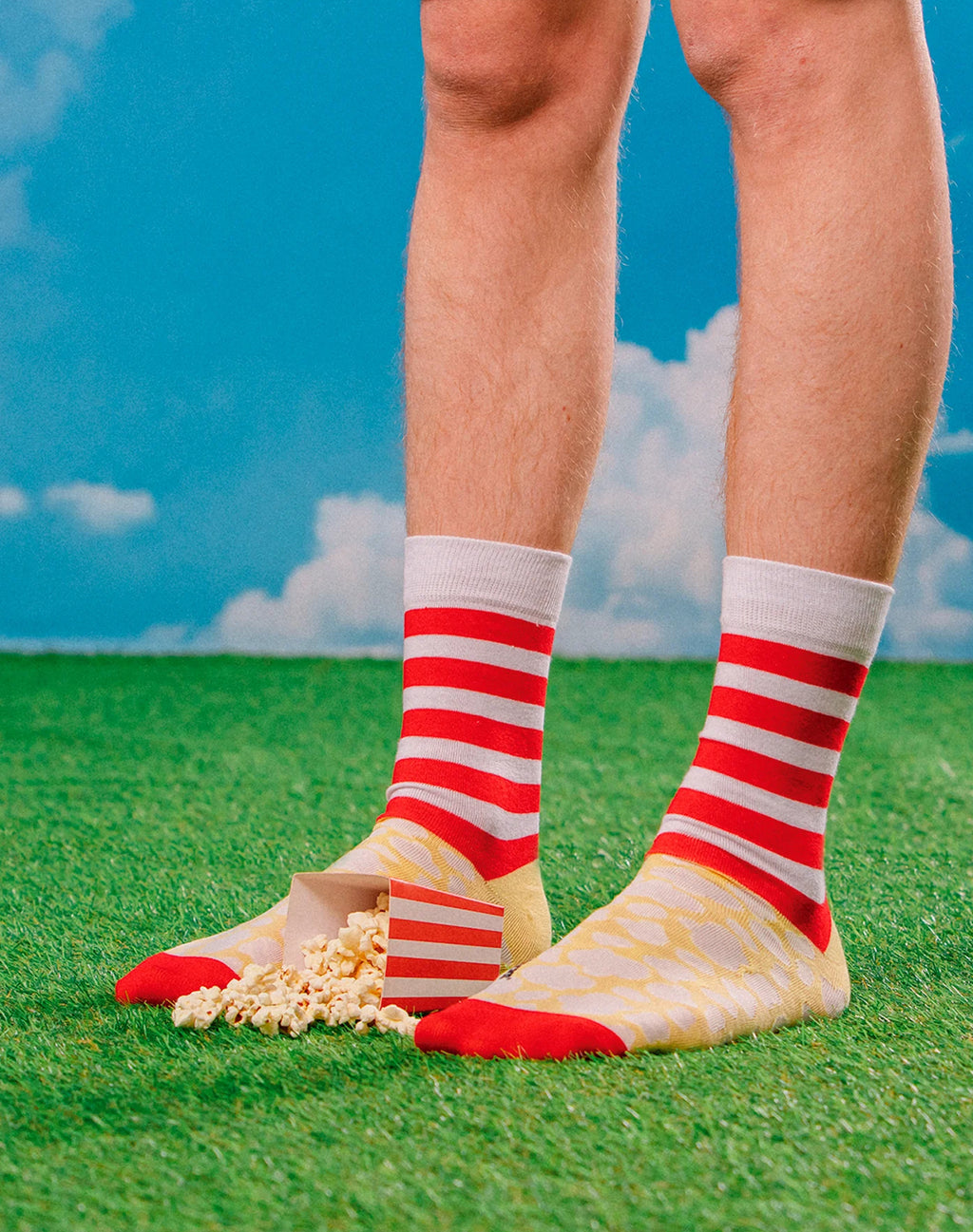 Chaussettes Adultes Popcorn