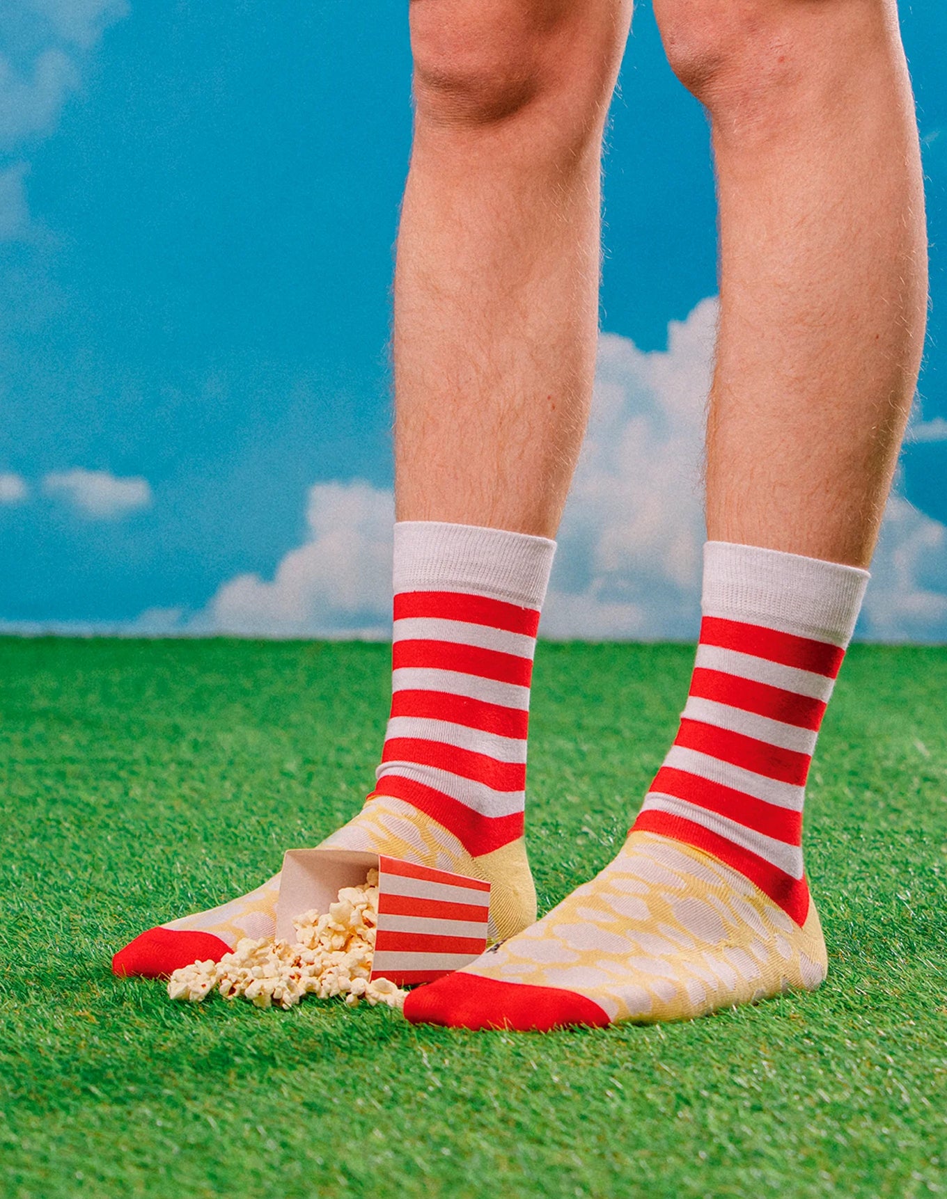 Chaussettes Adultes Popcorn