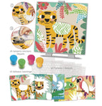 Pochoirs Motifs "Couleurs de la Jungle"