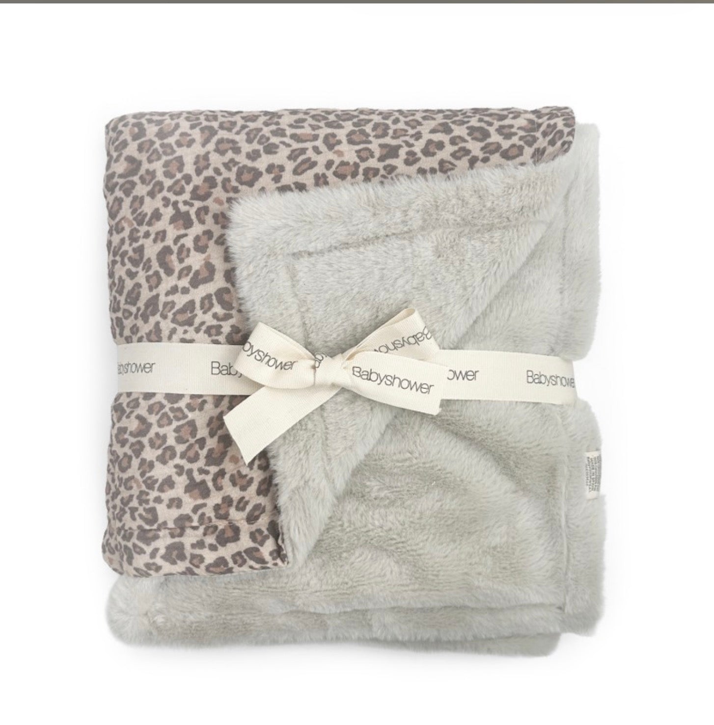 Couverture polaire large wild print