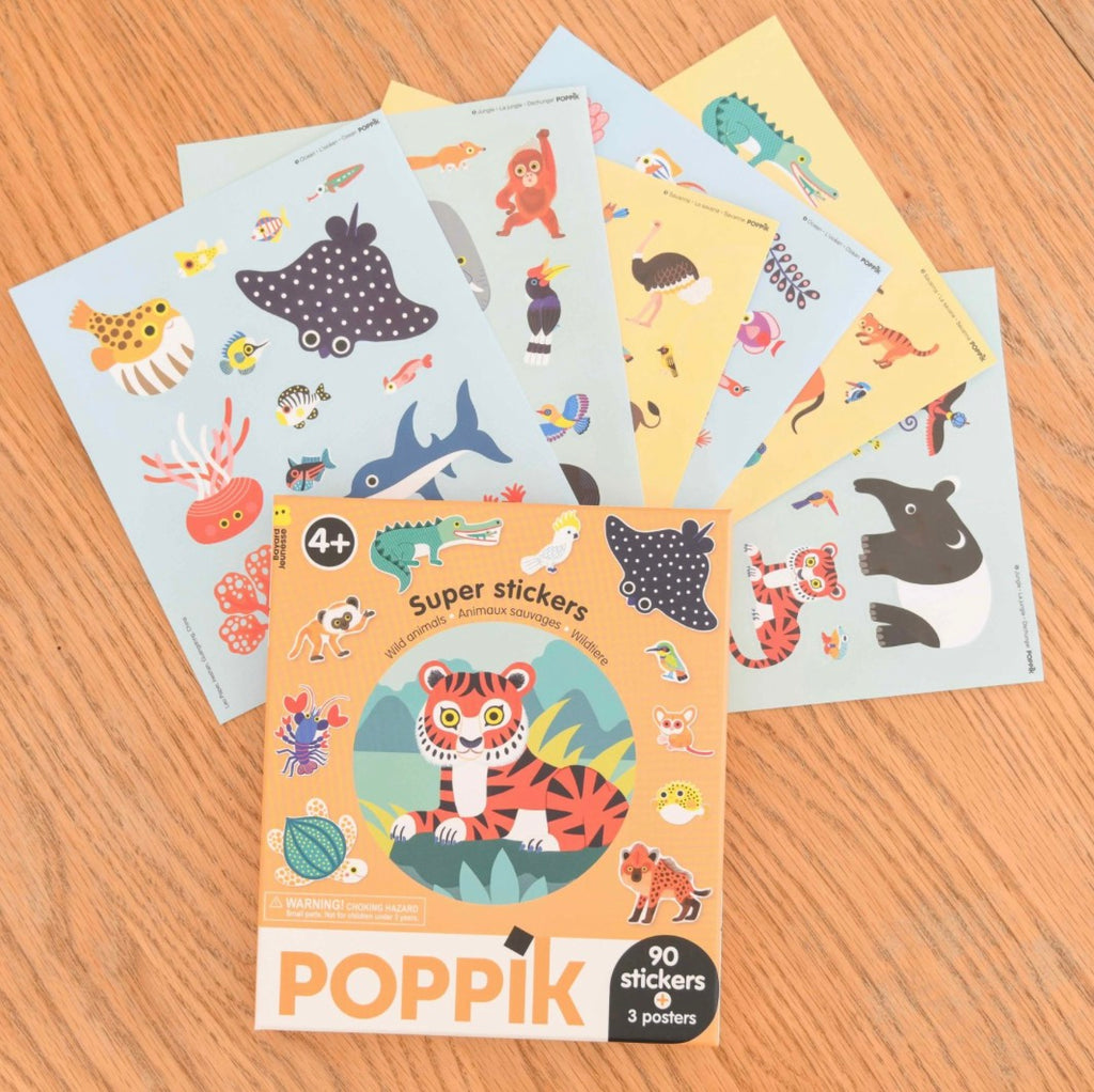 Poster stickers Animaux sauvages