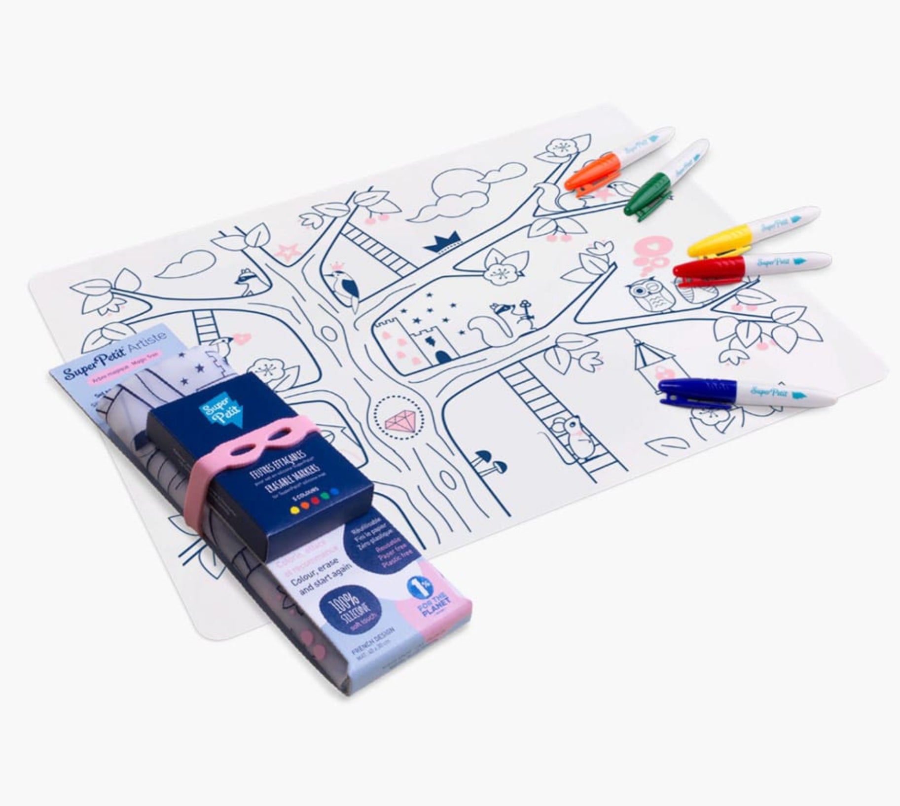 Coloriage en Silicone Arbre Magique