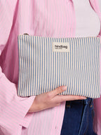 Pochette Ema Rayures bleu