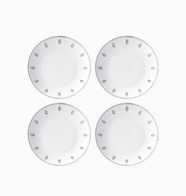 Assiette Ex-Voto Doré