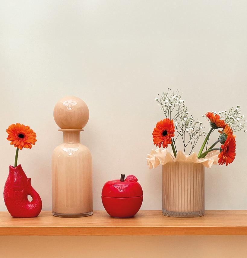 Vase Froufrou Champagne