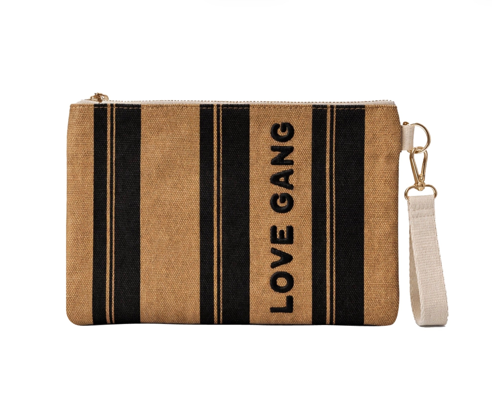 Pochette Kira Love gang camel