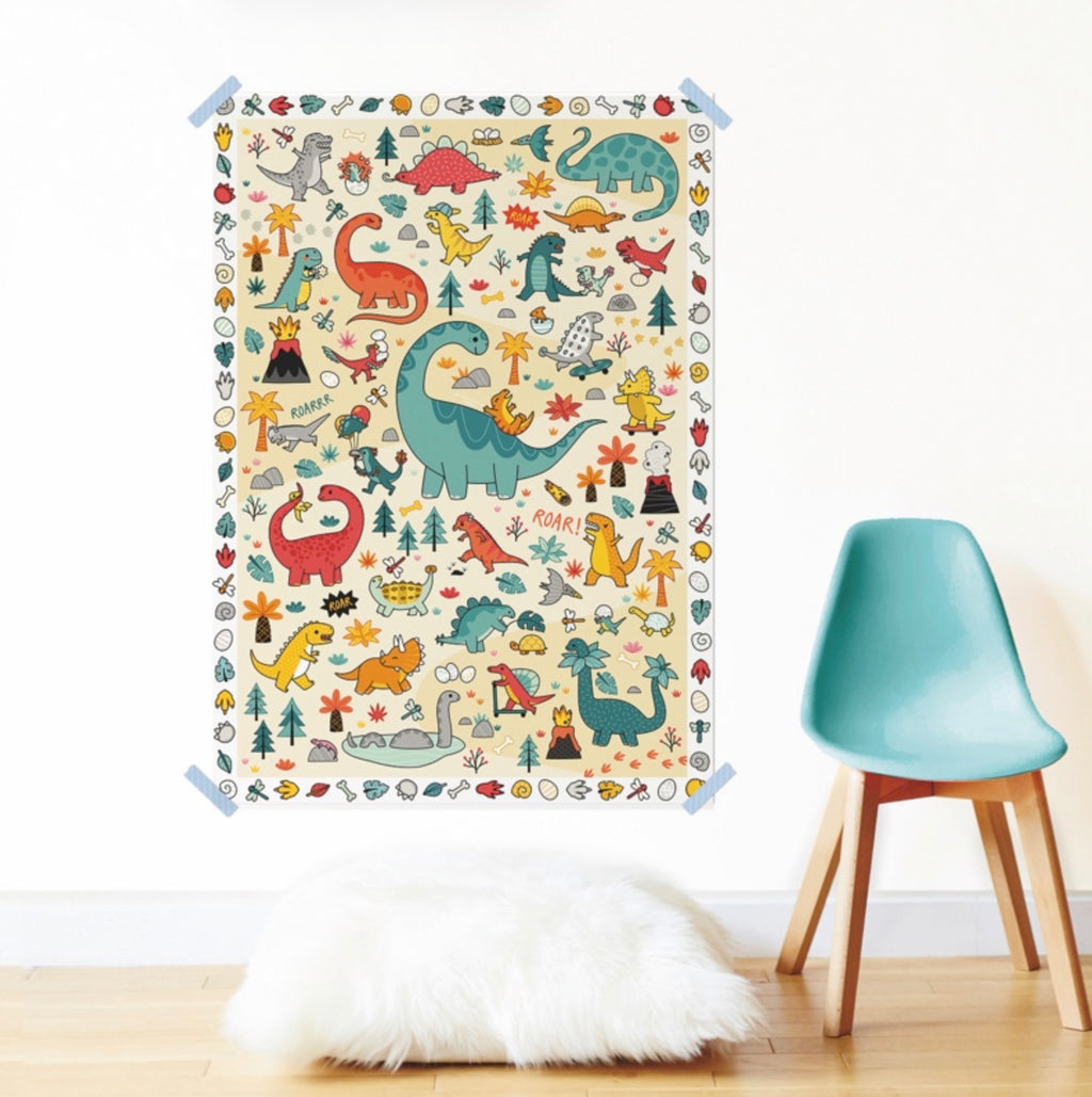 Poster Pédagogique Dino