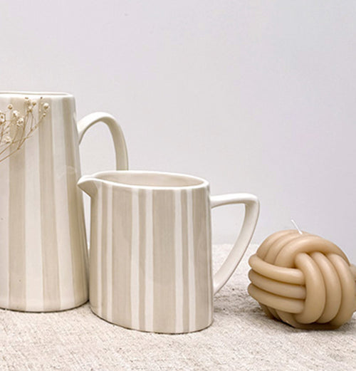 Bougie noeud beige