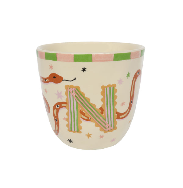 Tasse Lettre N
