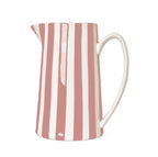Grand Pichet rayure rose
