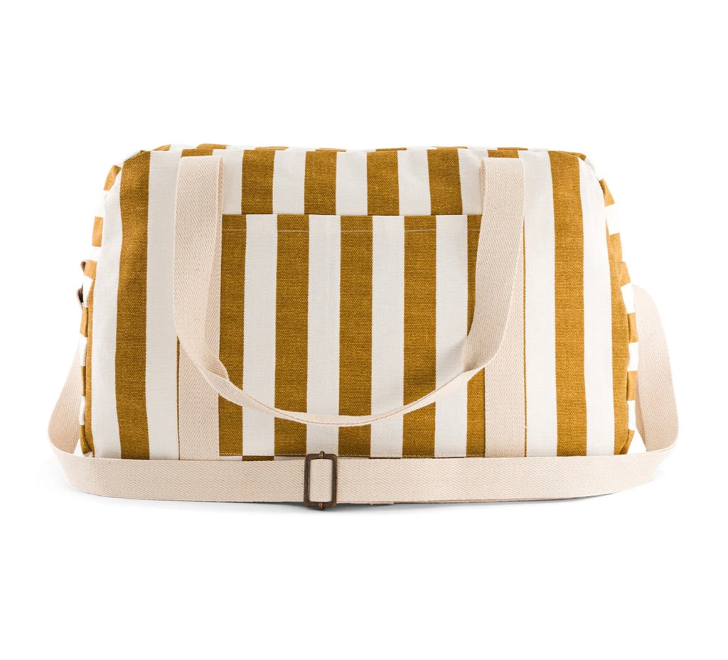 Sac à Langer Raphael Rayures Caramel