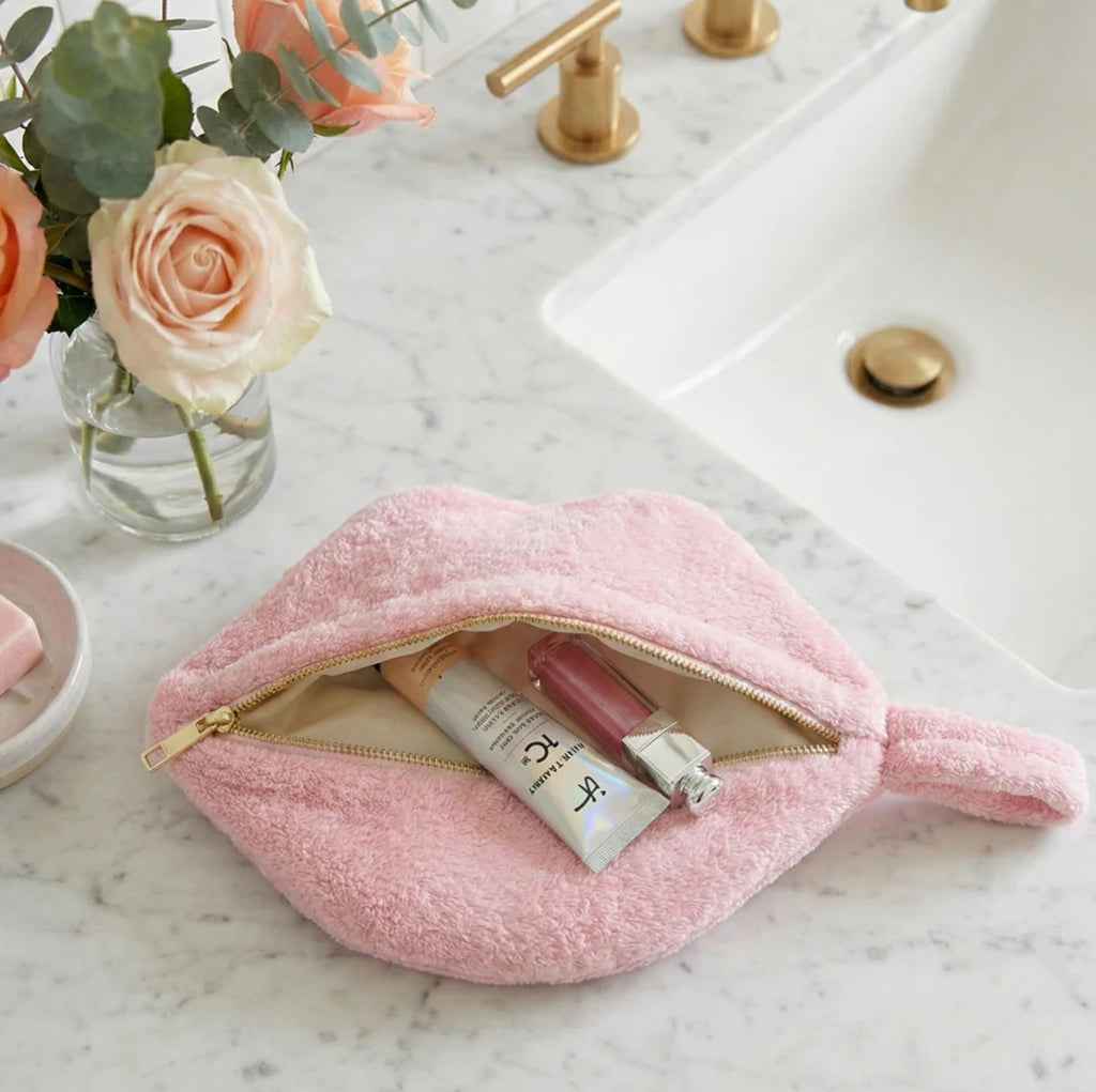 Pochette Bouche Rose Clair