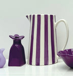 Grand Pichet rayure violet