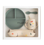 Coffret repas en silicone Dino