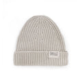 Bonnet bébé canalé beige t1
