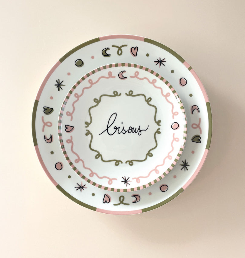 Assiette Dessert Bisou