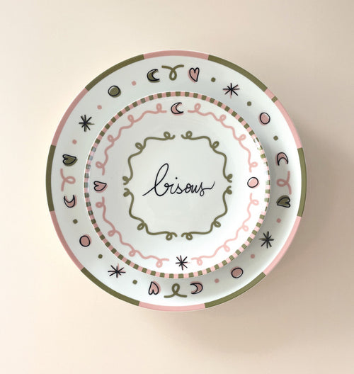 Assiette Bisou