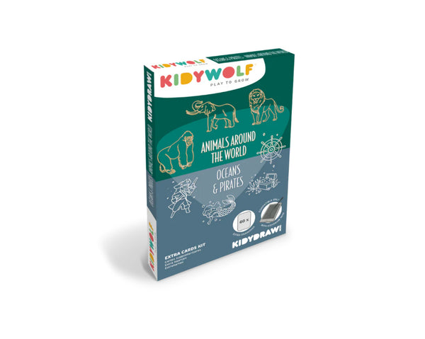 Cartes Supplémentaires (Tablette) Animaux, Océans & Pirates