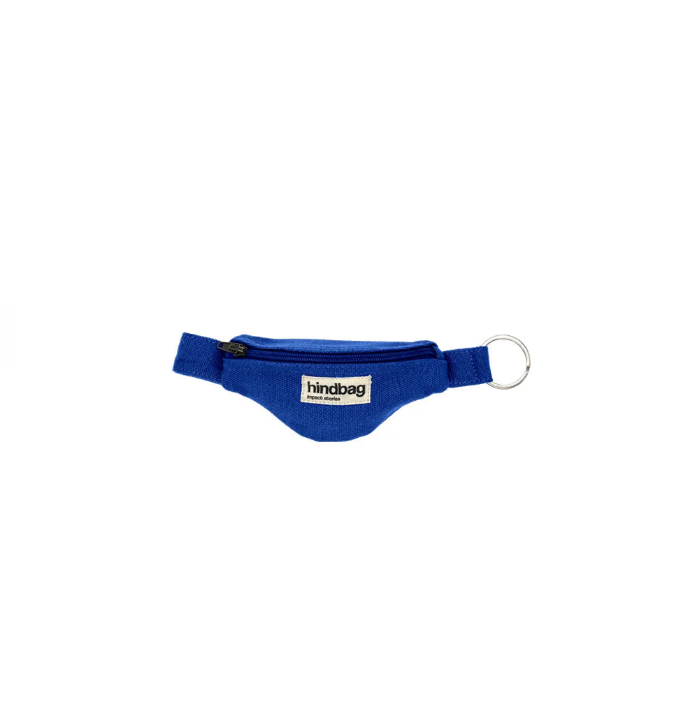 Porte-clés bleu électrique