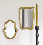 Set de 4 bougies Dorées