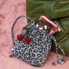 Sac Billie Léopard Bleu