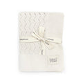 Couverture tricot classic ivory