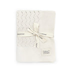Couverture tricot classic ivory
