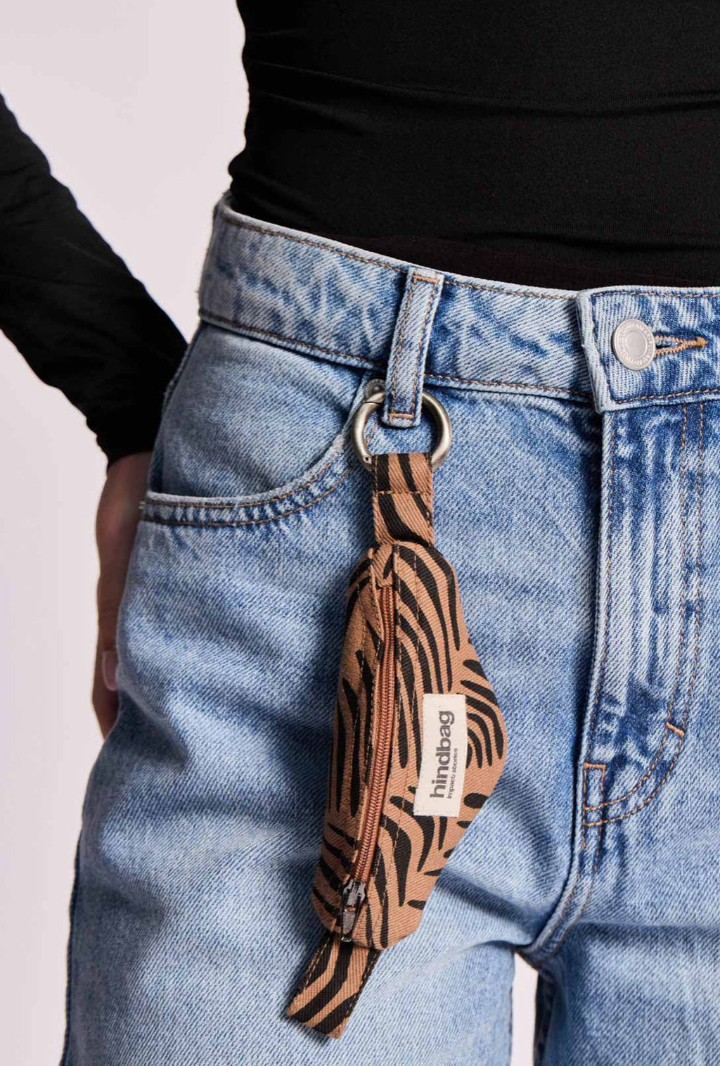 Porte-clés Zèbre Cannelle
