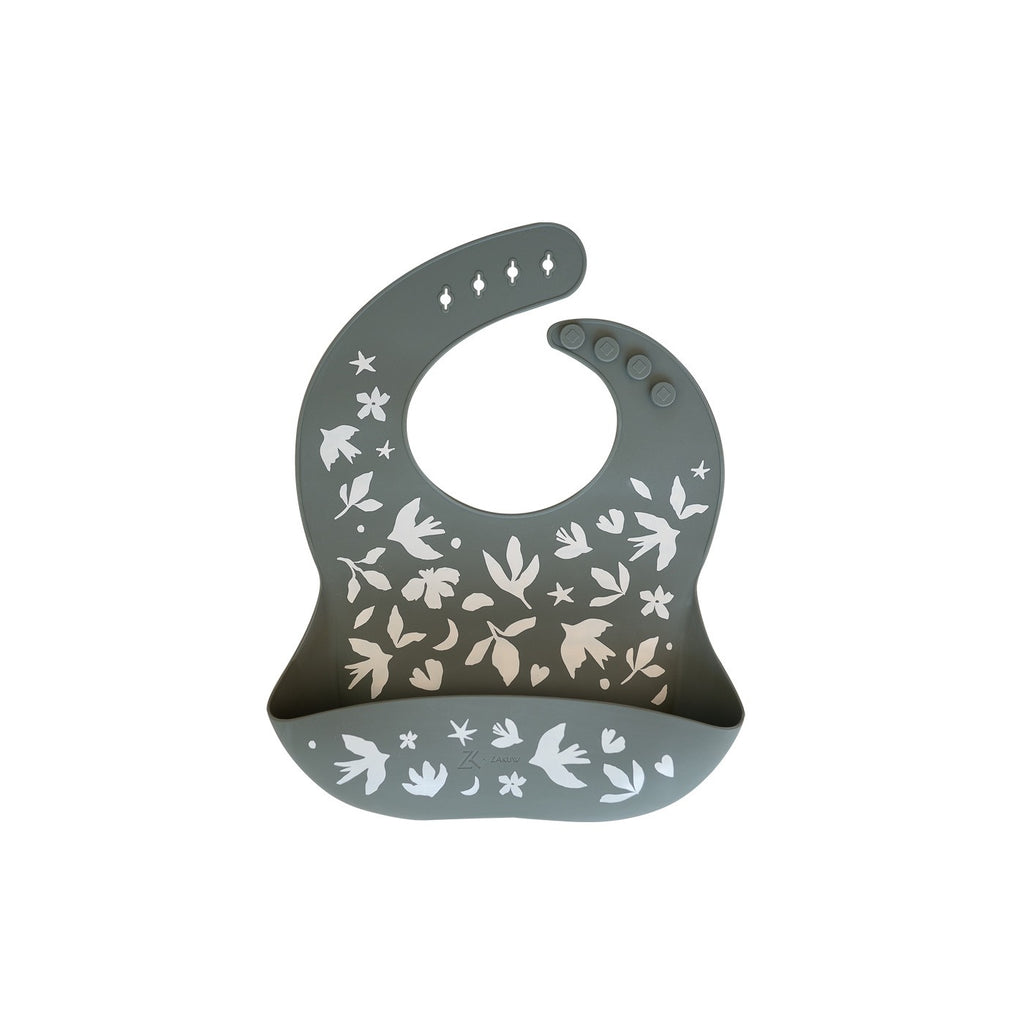 Bavoir en Silicone Birdy