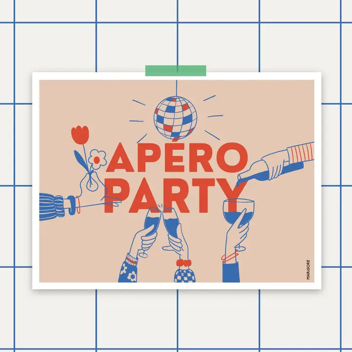 Affiche Apéro party