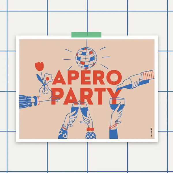 Affiche Apéro party