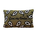 Coussin kaki