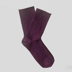 Chaussettes à Paillettes Vin