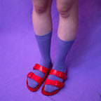 Chaussettes Coton Lilas