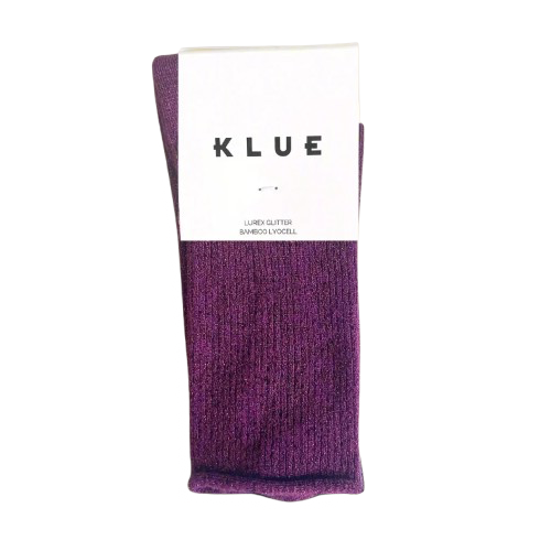 Chaussettes à Paillettes Violettes