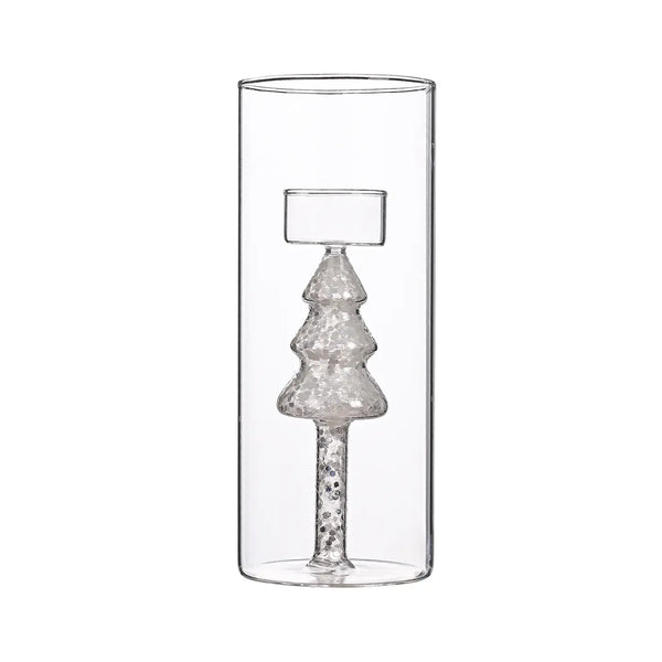 Photophore 3D Sapin Blanc