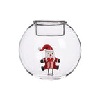 Bougeoir 3D Rond Père Noël