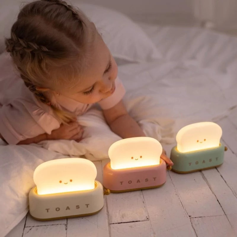 Veilleuse Toast Jaune
