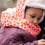 Snood Imperméable Fleurs Léo Enfant