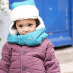 Snood Imperméable Chien Sur Luge Enfant