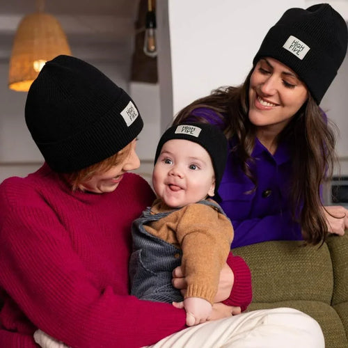 Bonnet High Five Noir Enfant