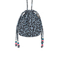 Sac Billie Léopard Bleu