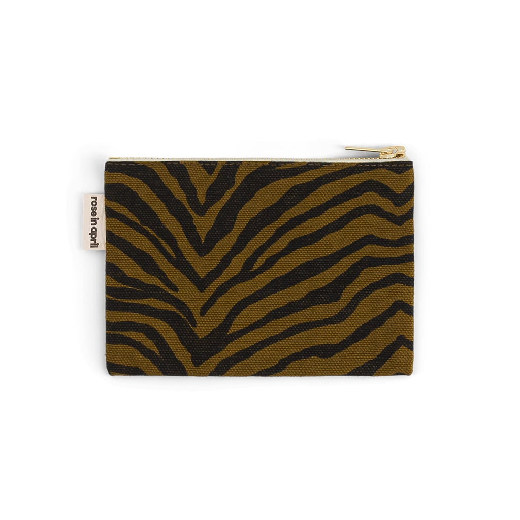 Porte-monnaie Marie Zèbre Olive