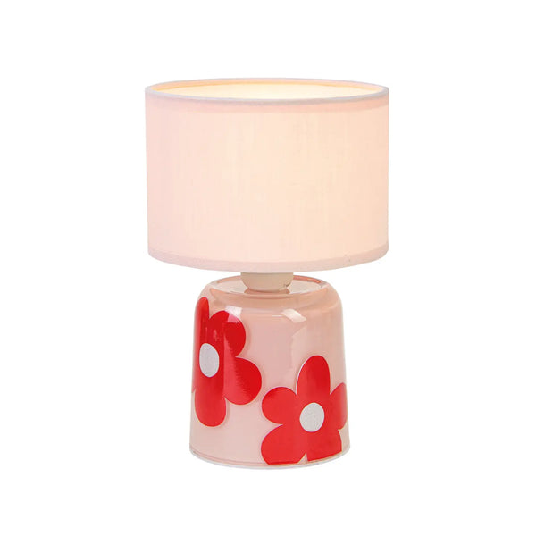 Lampe LED Déco Fleurs Rose