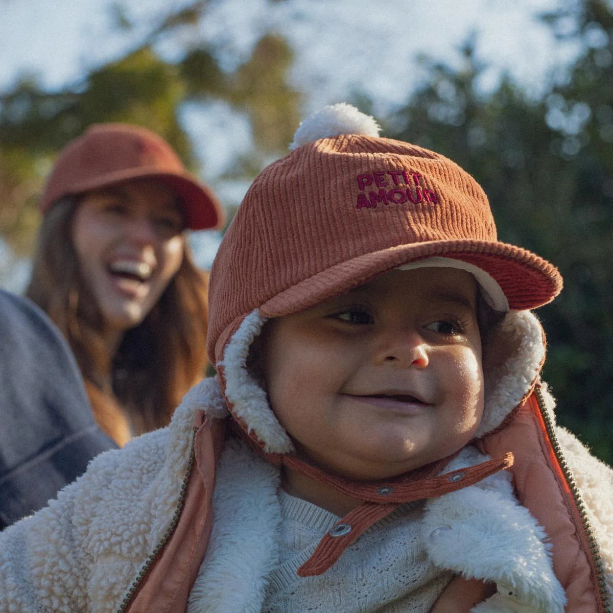 Chapka Caramel Petit Amour Enfant