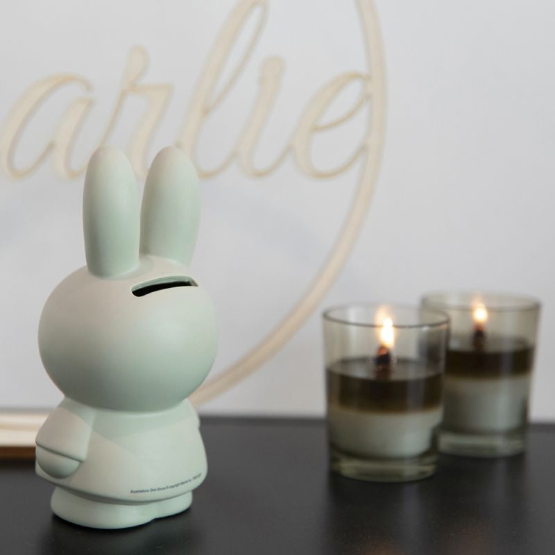 Tirelire Lapin Verte Miffy