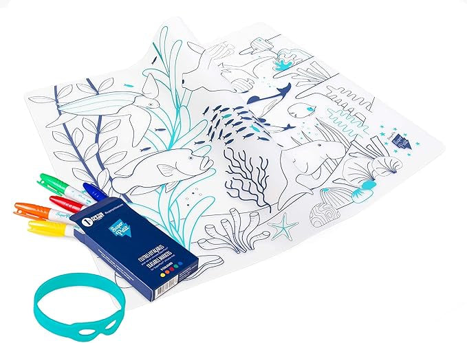 Coloriage en Silicone Barrière de Corail