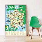 Poster Pédagogique Carte de France